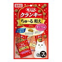【5/16 1:59まで!10%OFFクーポン配布中!】【12個セット】 CIAO クランキー ちゅ〜る和え まぐろ味 6g×7袋【送料無料】