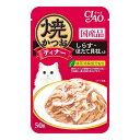 【24個セット】 CIAO 焼かつおディナー しらす・ほたて貝柱入り 50g x24【送料無料】