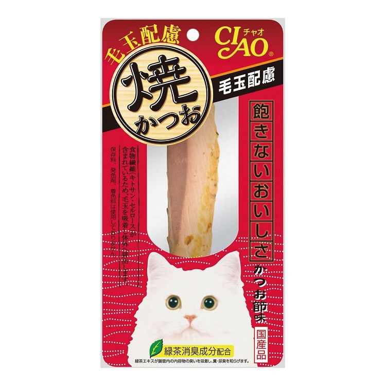 Rakuten - 【12個セット】 CIAO 焼かつお 毛玉配慮 かつお節味 1本
