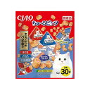 【4個セット】 CIAO ちゅ~るビッツ まぐろ・かつおバラエティ 12g×30袋入 x4【送料無料】