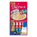 【24個セット】 CIAO ちゅ~る いわし&まぐろ 14g×4本 x24【送料無料】