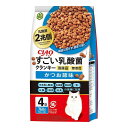 【5/16 1:59まで!10%OFFクーポン配布中!】【2個セット】 CIAO すごい乳酸菌クランキー かつお節味 760g(190g×4袋)【送料無料】