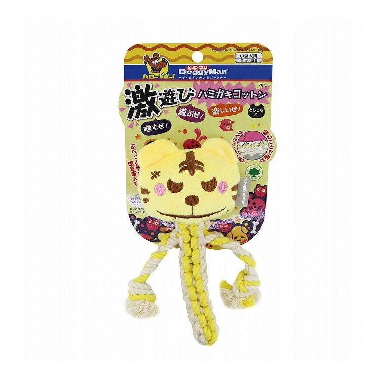 ドギーマン 激遊びハミガキコットン とらっち SS