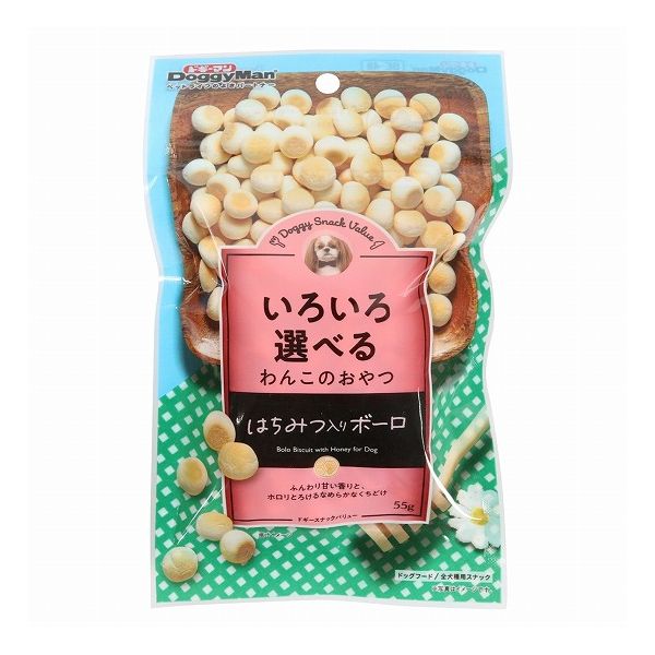 【80個セット】 ドギーマン ドギースナックバリュー はちみつ入りボーロ 55g x80【送料無料】