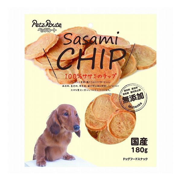 【3個セット】 ペッツルート ササミのチップ 180g x3【送料無料】