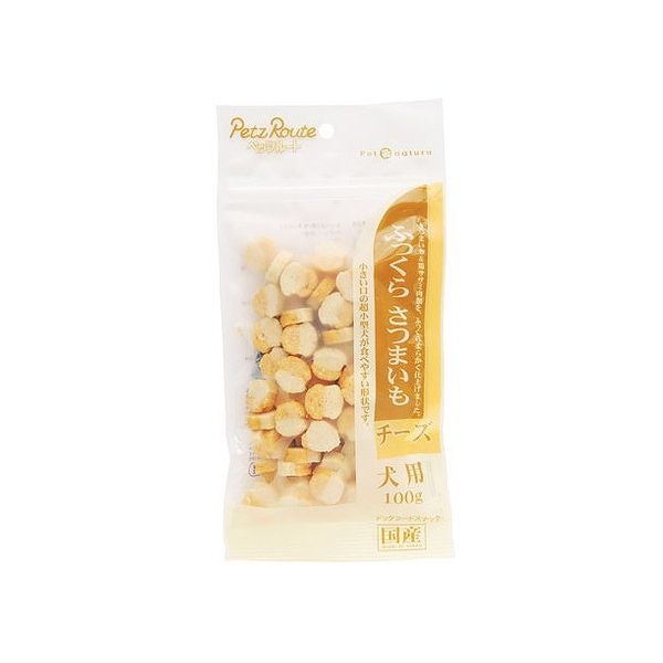 【12個セット】 ペッツルート ふっくらさつまいも チーズ 100g x12【送料無料】