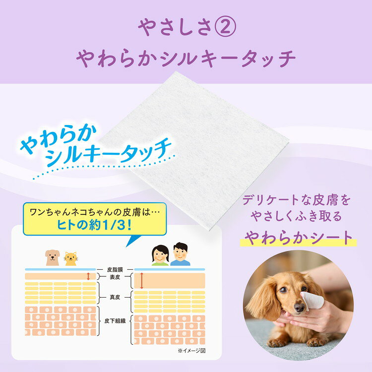 【4個セット】 エリエールペット キミおもい ウエットティシュ— ノンアル 60×3 ペ...