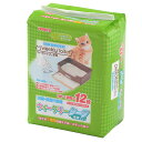 ボンビアルコン ウィークリーシーツ 極厚タイプ 12枚入 猫シーツ 猫用シーツ システムトイレ用シーツ ウィークリートイレ用 ペットシーツ(4)