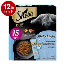 【12個セット】 シーバ デュオ 15歳以上 クリーミーミルク味 200g【送料無料】