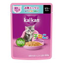 マース カルカン パウチ 12ヵ月までの子ねこ用 お魚ミックス まぐろ・かつお・白身魚入り 60g