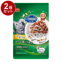 【2個セット】 日本ペットフード コンボ キャット まぐろ味・かつお節・小魚添え 700g (140g×5)【送料無料】