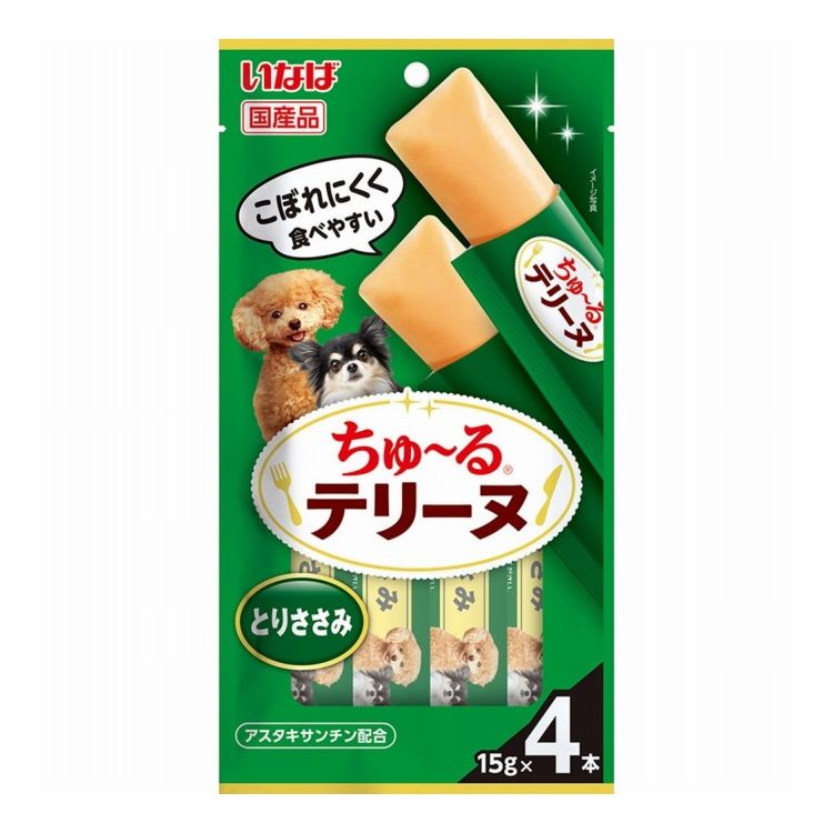 樂天商城 - いなばペットフード ちゅ~るテリーヌ とりささみ 15g×4本