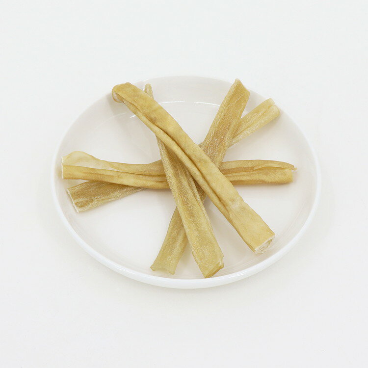 【6個セット】 ペットプロ HappyDays 純国産無添加 しっかり噛める牛皮ガムM 5本入り【送料無料】