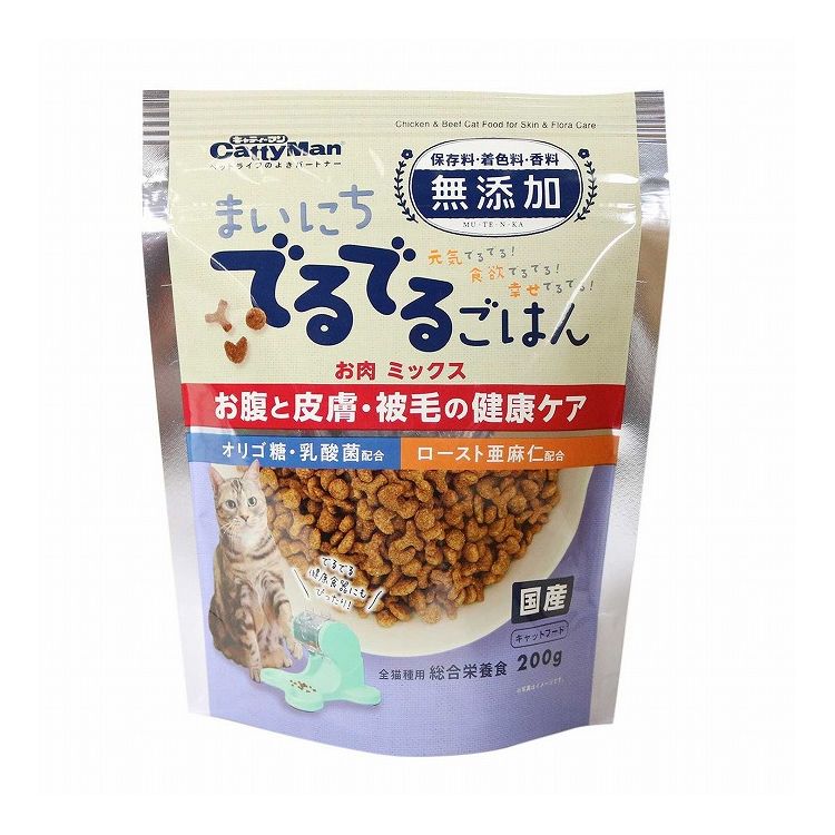 樂天商城 - ドギーマン キャティーマン まいにちでるでるごはん お腹と皮膚・被毛の健康ケア 200g