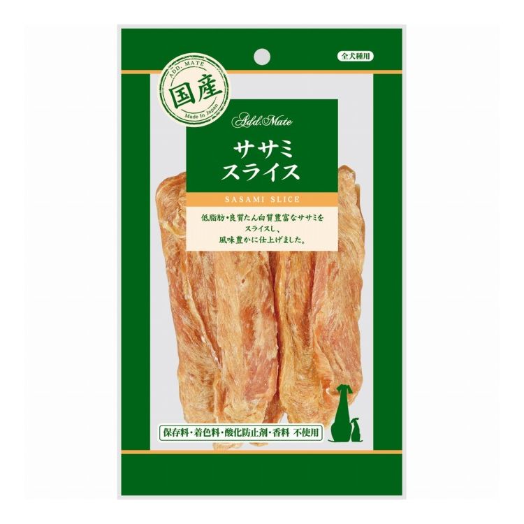 アドメイト 素材トリーツ ササミスライス 6枚入