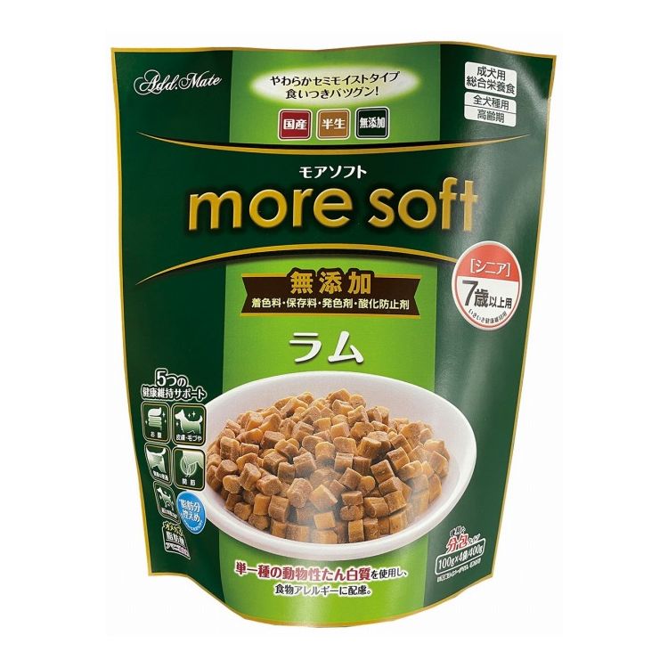 樂天商城 - アドメイト モアソフト more soft ラムシニア 400g