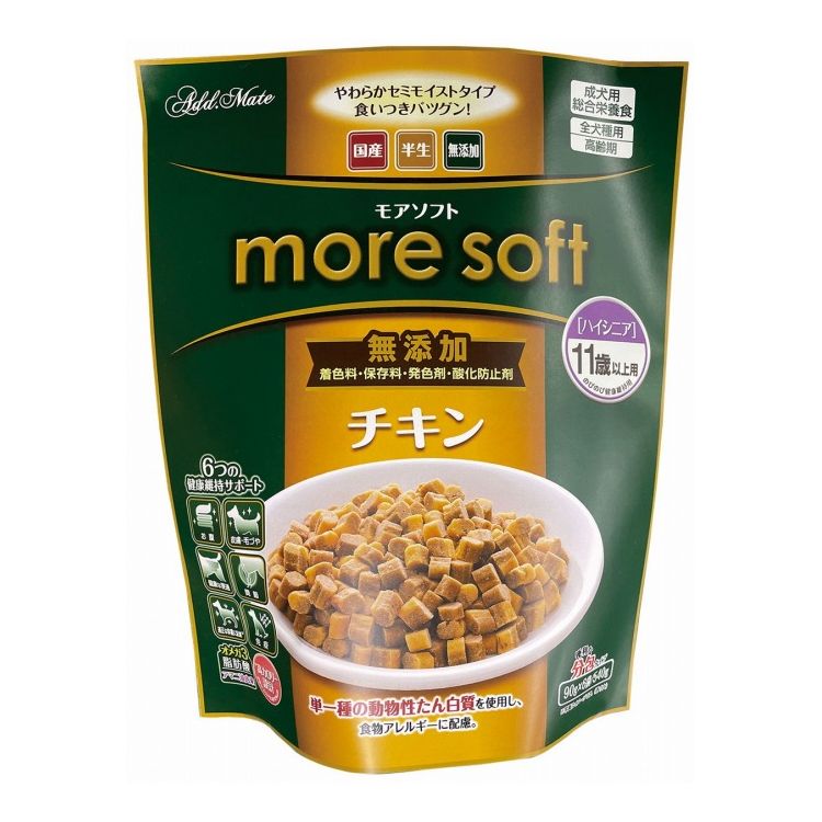 アドメイト モアソフト more soft チキンハイシニア 540g rcmdbe-10945052 リコメン堂ペット館 パッケージ画像