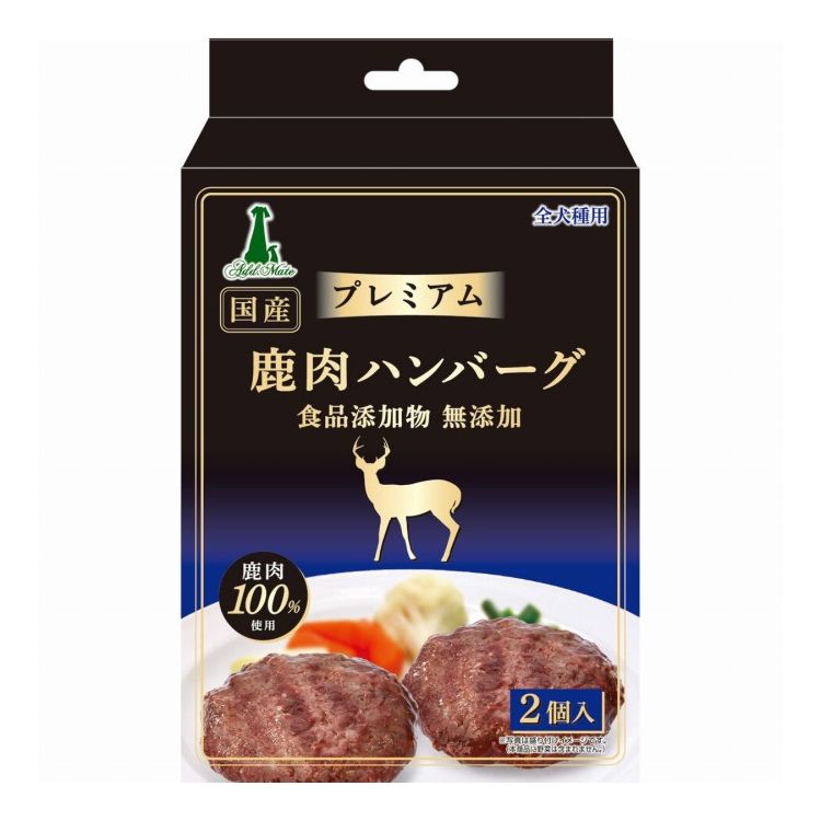 樂天商城 - アドメイト プレミアム 鹿肉ハンバーグ 2個入