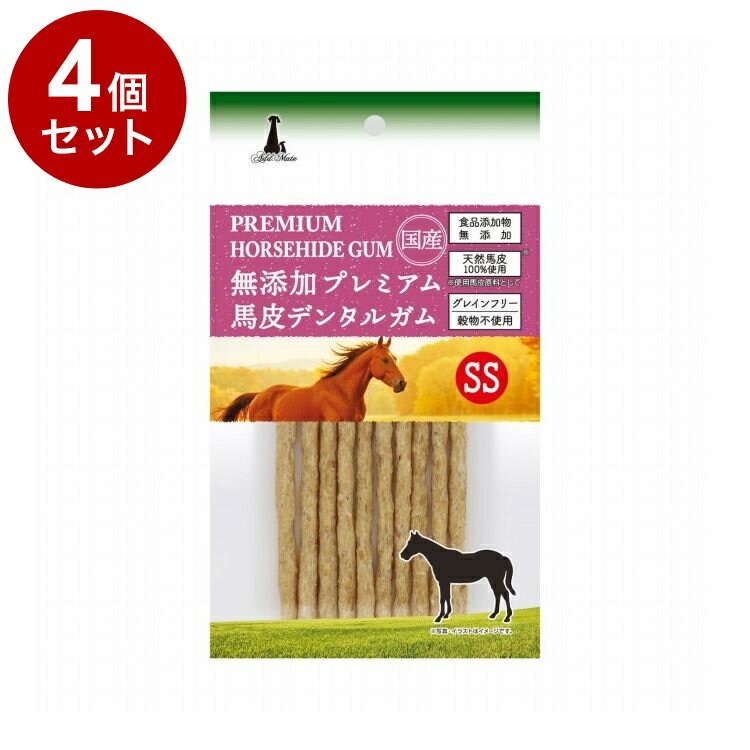 Other - 【4個セット】 アドメイト 馬皮デンタルガム SS 10本入
