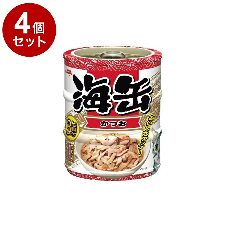 樂天商城 - 【4個セット】 アイシア 海缶ミニ3P かつお 180g(60g×3缶)