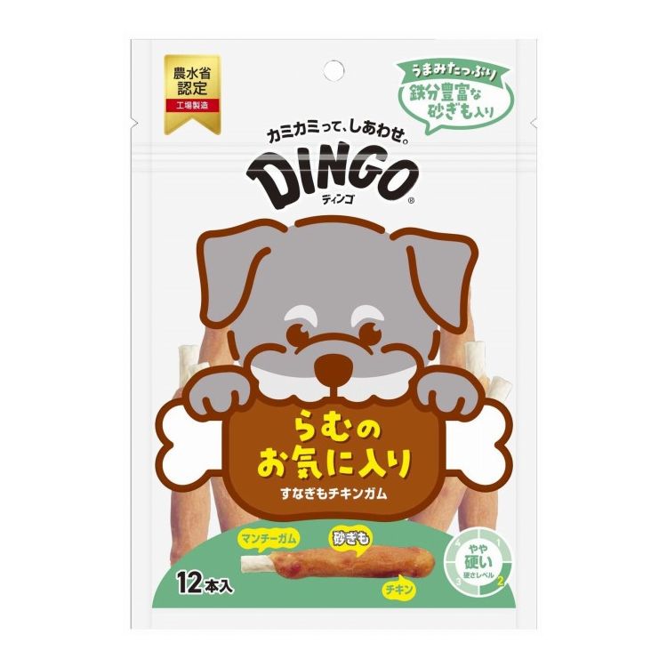 樂天商城 - ディンゴ すなぎもチキンガム 12本入