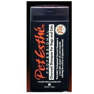 ニチドウ ペットエステ プロフェッショナルシャンプー 炭 犬・猫用 400ml【送料無料】