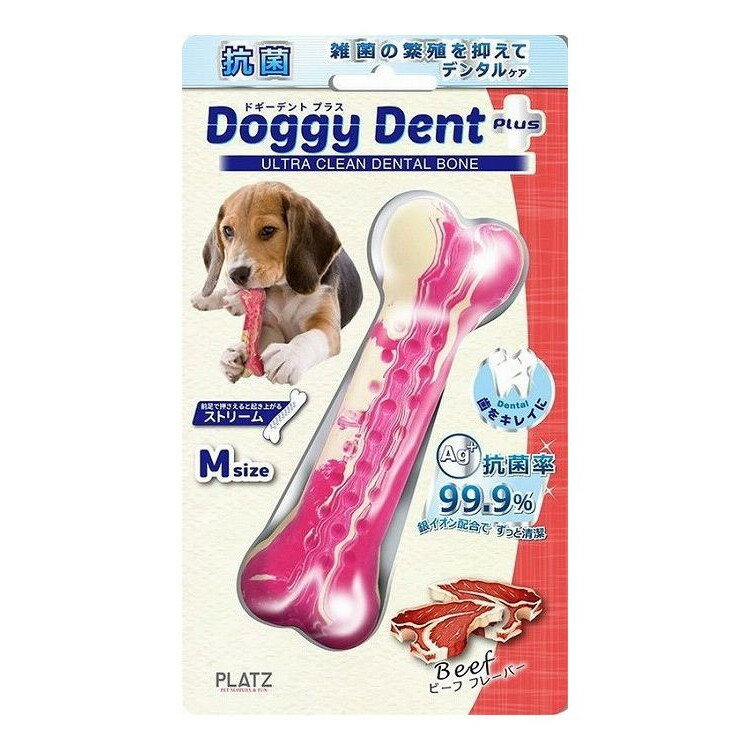 プラッツ ドギーデント プラス ストリーム ビーフ M