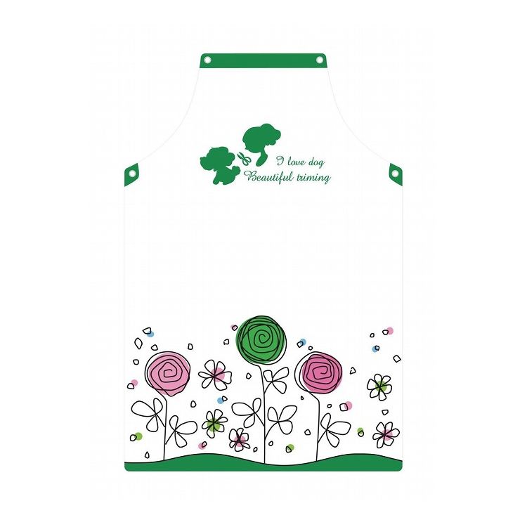 ジャンプ トリミングエプロン ニューフラワー柄【送料無料】