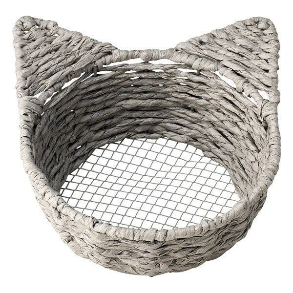 【商品説明】愛らしいねこの形をした小物入れです。手芸用品や鍵、アクセサリーなどの収納に便利です。収納物を傷つけにくく軽くて丈夫で通気性にも優れたペーパー素材です。【商品情報】■サイズ約 高さ6（cm） 直径：約 15（cm） 最大幅：約 20（cm） 重量：約 50g■材質ペーパー■生産国中国製■セット内容1個【代引きについて】こちらの商品は、代引きでの出荷は受け付けておりません。【送料について】北海道、沖縄、離島は送料を頂きます。