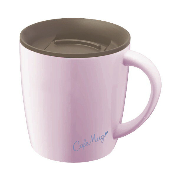 【商品説明】ホットコーヒーや紅茶、アイスドリンクなど、温冷どちらの飲み物にも使えるマグカップです。冷たいドリンクを入れても結露しにくいので、テーブルを濡らしません。お手持ちのドリッパーで一人分のコーヒーを淹れることができるので、オフィスやご家庭でも淹れたてを楽しむことができます。スライドフタ付きでホコリやゴミが入りにくく衛生的です。鼻が当たりにくいよう中央を凹ませた飲みやすいデザインです。ステンレス製の真空断熱構造で、保温・保冷効果を長持ちさせます。パッキンは、簡単に外すことができるのでお手入れも楽ちんです。【商品情報】■サイズ約 幅11.7×奥行8.9×高さ9.2（cm）■材質本体：ステンレス鋼（外側のみアクリル樹脂塗装）、スライドフタ・飲み口・ハンドル：ポリプロピレン、パッキン：シリコーンゴム■容量約 240ml■生産国中国製■セット内容1個（240ml）■備考保温効力：72度以上（1時間） 保冷効力：7度以下（1時間） 食器洗い乾燥機：フタのみ可 電子レンジ：不可 ※お客様のお使いのモニター設定、お部屋の照明等により色味が実際と異なる場合があります【代引きについて】こちらの商品は、代引きでの出荷は受け付けておりません。【送料について】北海道、沖縄、離島は送料を頂きます。
