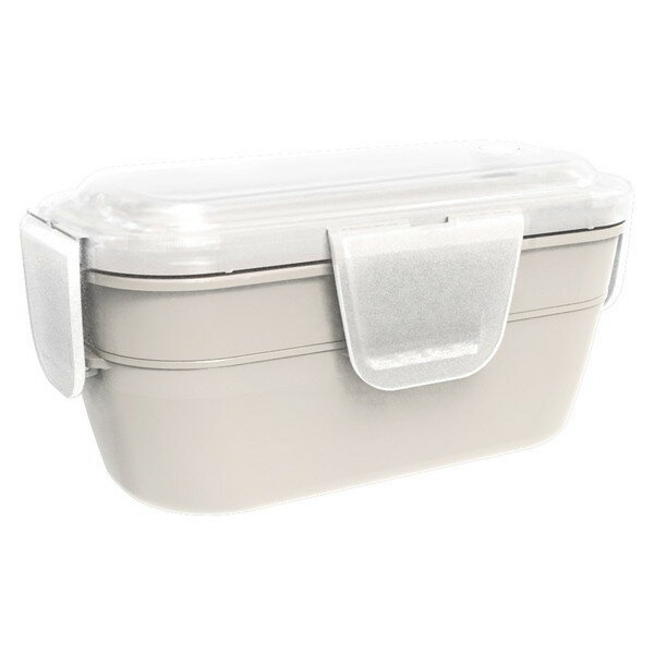 Rakuten - お弁当箱 ランタス 600ml パッキン一体型 ホワイト(代引不可)