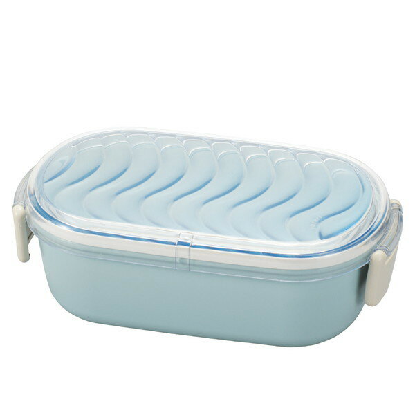弁当箱 yurari レクタングル BL ブルー(代引不可)