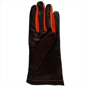 OROBIANCO オロビアンコ メンズ手袋 ORM-1406 Leather glove 羊革 ウール DARKBROWN サイズ:8(23cm) プレゼント クリスマス【送料無料】【S1】