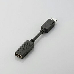 樂天商城 - DisplayPort-HDMI変換アダプタAD-DPHBK エレコム(代引き不可)【送料無料】