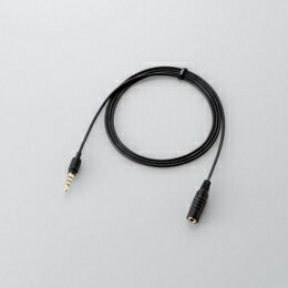 4極延長ヘッドホンケーブルMPA-EHPS10BK エレコム(代引不可)【メール便配送】【送料無料】