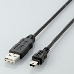 Rakuten - エコUSBケーブル(A-miniB・2m)USB-ECOM520 エレコム(代引不可)【メール便配送】【送料無料】