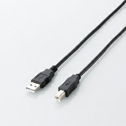 樂天商城 - エコUSB2.0ケーブル(A-Bタイプ)U2C-JB20BK エレコム(代引不可)【メール便配送】【送料無料】