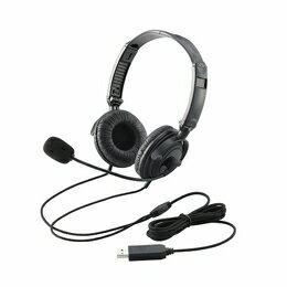 エレコム USBヘッドセット(両耳オーバーヘッド) HS-HP20UBK(代引き不可) エレコム USBヘッドセット(両耳オーバーヘッド) HS-HP20UBK(代引き不可)