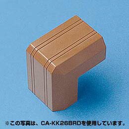 樂天商城 - ケーブルカバー(出角、ブラウン)CA-KK17BRD サンワサプライ(代引不可)【メール便配送】【送料無料】