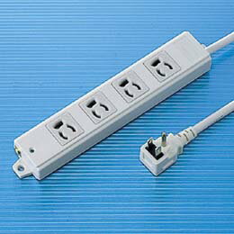 工事物件タップ(4個口・5m)TAP-K4L-5 サンワサプライ(代引不可)【メール便配送】【送料無料】