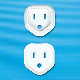 ~2 Holes - プラグ安全カバー(3P用、2個入り)TAP-PSC3N サンワサプライ(代引不可)【メール便配送】【送料無料】
