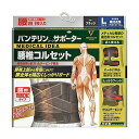 興和 バンテリンコーワサポーター腰椎コルセット大きめL(男女兼用・1枚入り)ブラック【送料無料】