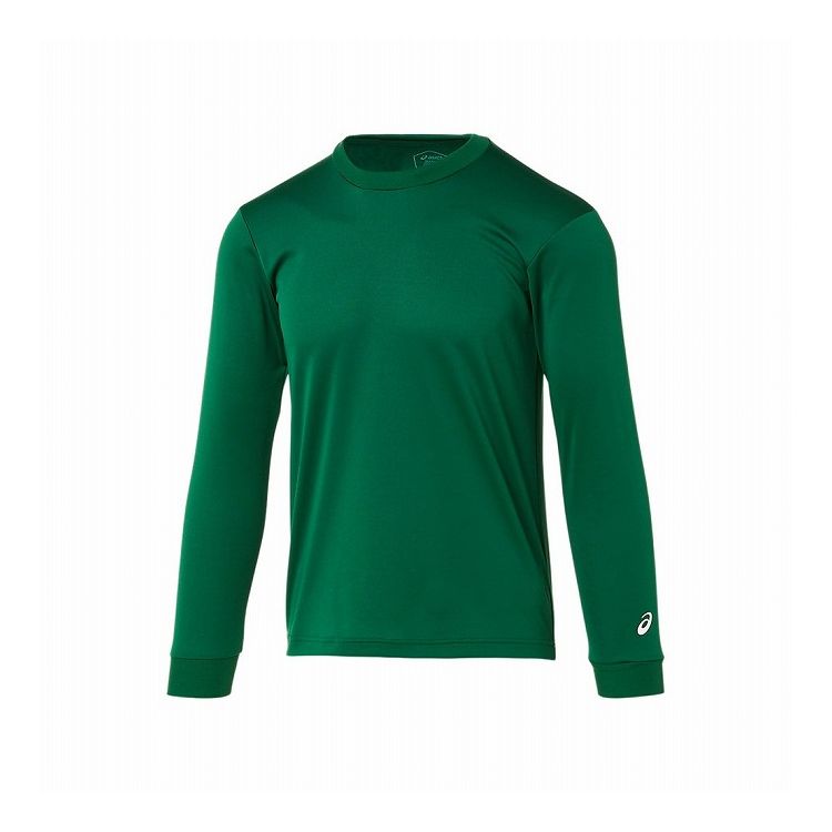 アシックス ロングスリーブトツプ ウェア バレー バスケ ハンド 2063A227 301 ダークグリーン 3XL【送料無料】