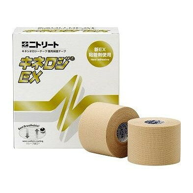 キネロジEX【商品説明】サイズ：50mm×5m新EXゲル粘着剤 長く密着、楽にはがせる生産国：日本製【送料について】北海道、沖縄、離島は送料を頂きます。キネロジEX25mm 37.5mm50mm75mm50mmロングタイプ75mmロングタイプ