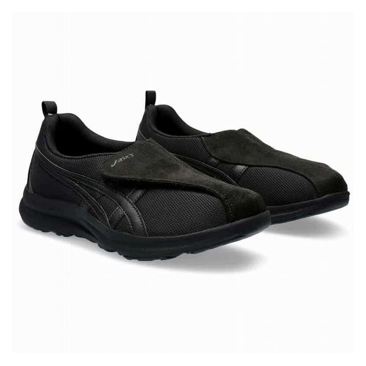 asics アシックス LIFEWALKER W018 24cm BLACK/K アシックスウォーキングシューズ アウトドア ウォーキ..