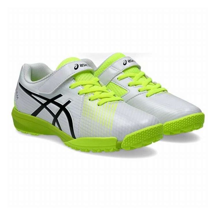 乐天商城 - asics アシックス LAZERBEAM FJ-MG 23cm WHT/BLK レーザービーム アシックスジュニア ジュニア 小学生 中学生 運動靴 部活 学校 運動会(代引不可)【送料無料】