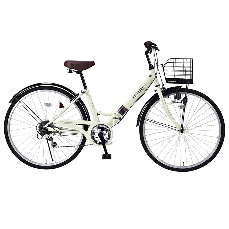 マイパラス MYPALLAS 折りたたみ自転車 シティサイクル 26インチ M-507 6段ギア 3色(代引不可)【送料無料】