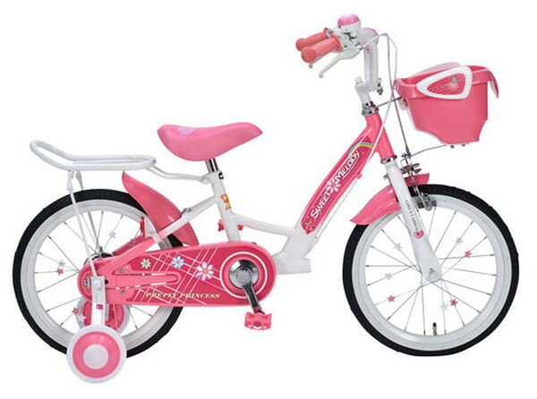 マイパラス MYPALLAS 自転車 子供用自転車 16インチ MD-12 2色 カゴ付 補助輪付 キ...