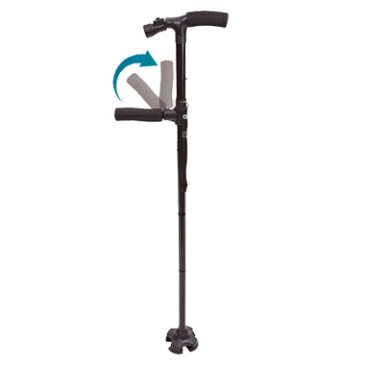 ケーンセーフ プラス Cane Safe Plus 折りたたみ杖 伸縮自在 軽量 ケンセーフ LEDライト搭載 手を離しても倒れない杖【あす楽対応】【送料無料】【smtb-f】