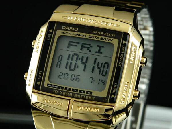 データバンク カシオ CASIO データバンク 腕時計 ゴールド DB360G-9A